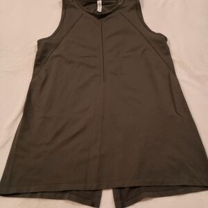 Athleta Foothill Seamless Tank Top Women's Size Small In Mountain Olive